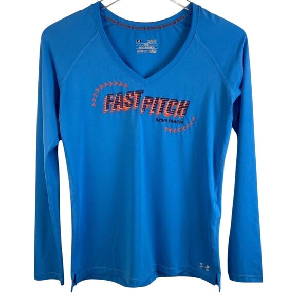 Under Armour Fast Pitch Tee Size XS - Picture 2 of 10